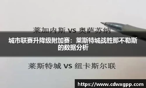 城市联赛升降级附加赛：莱斯特城战胜那不勒斯的数据分析